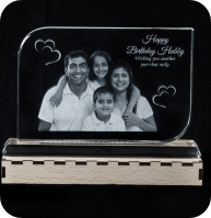 3D-Photo crystal gift BS74112