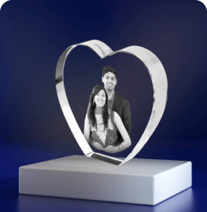 3D-Photo crystal gift BS7410